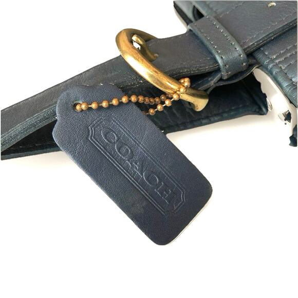 Vintage Coach 4157 Soho Black Leather Buckle Tote | Fall Staple Made in USA EUC - Picture 8 of 12